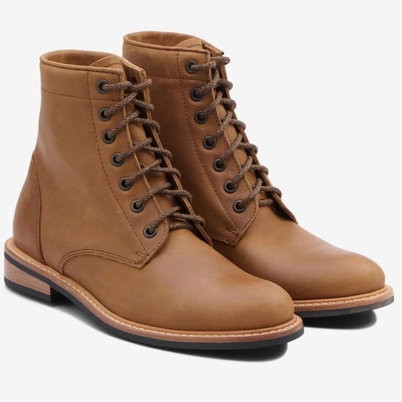 Nisolo Amalia Leather Combat Boots  Size 10 - Picture 1 of 9